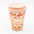 Eco-friendly bamboo fibre coffee cup